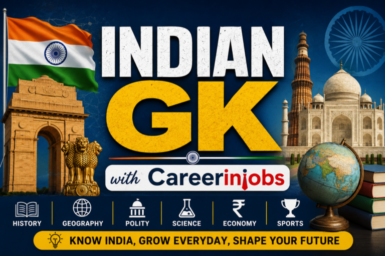 Indian General Knowledge With Careerinjobs